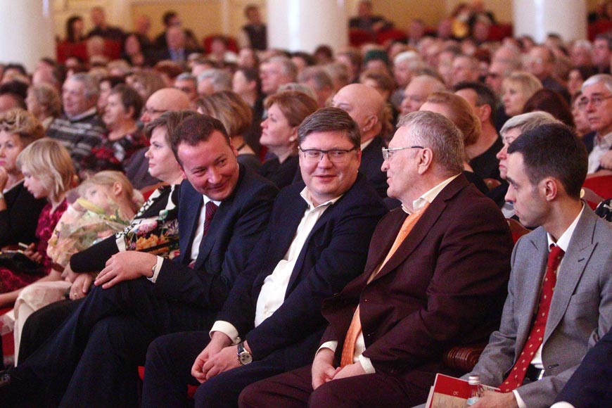 Почтил память Геннадия Селезнева и лидер фракции ЛДПР в ГД Владимир Жириновский